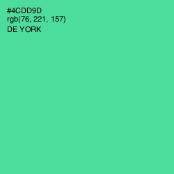 #4CDD9D - De York Color Image